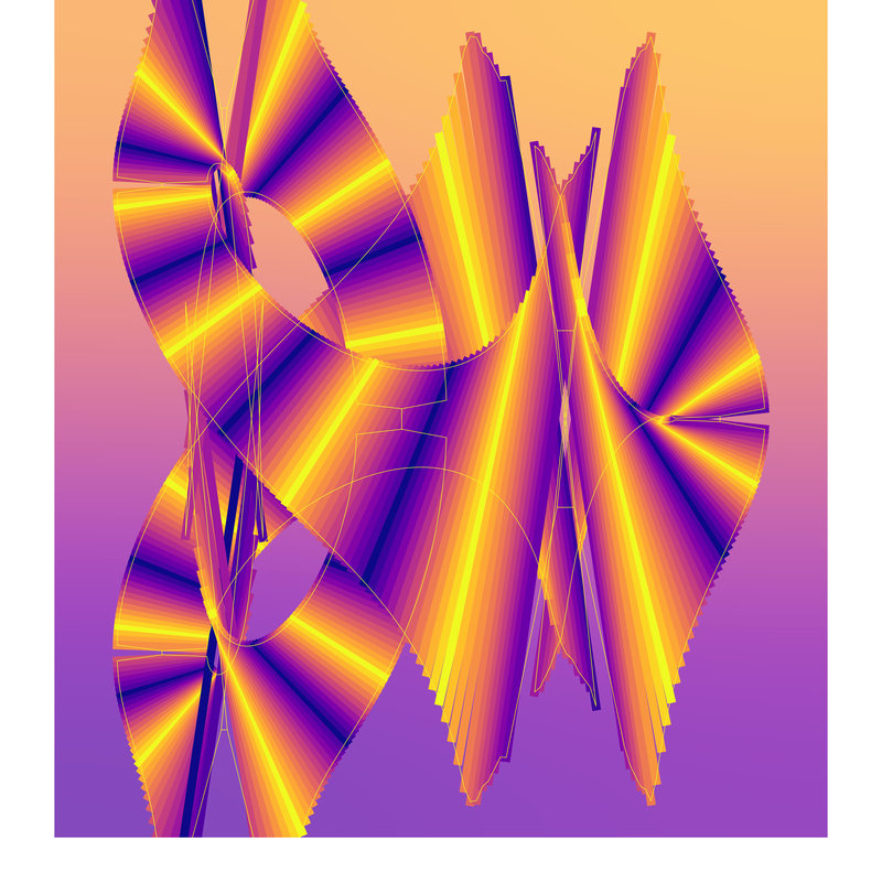 image of plot generated using the spirograph script but with background colours