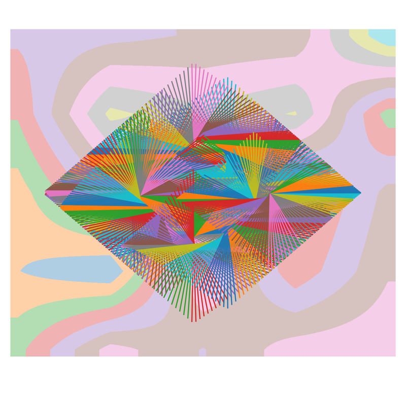 image of plot generated using the spirograph script but with background colours