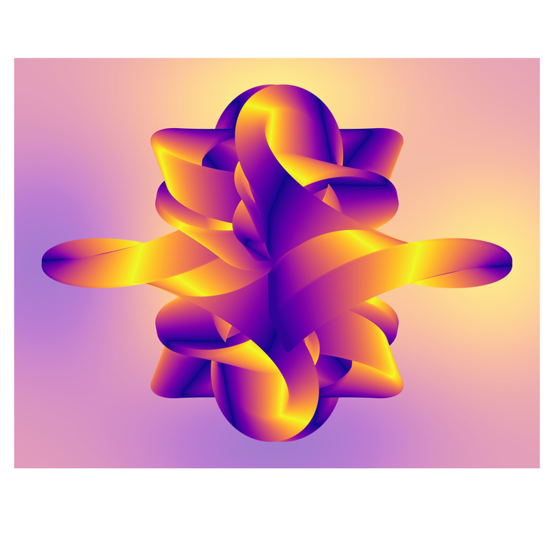 image of plot generated using the spirograph script but with background colours