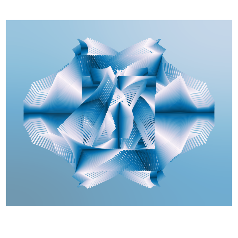 image of plot generated using the spirograph script but with background colours