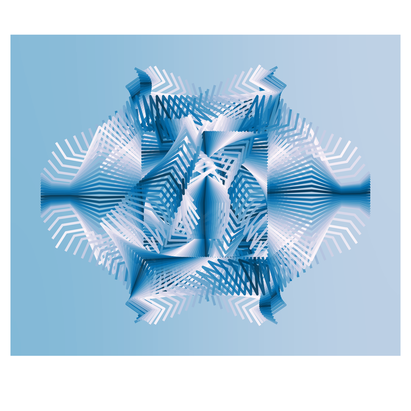 image of plot generated using the spirograph script but with background colours