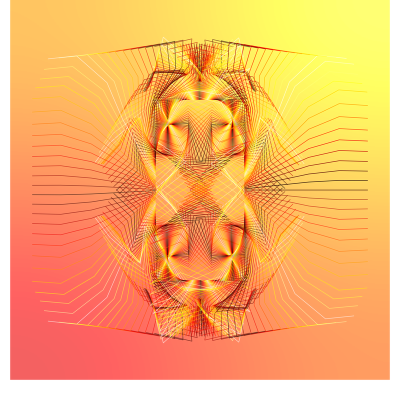 image of plot generated using the spirograph script but with background colours